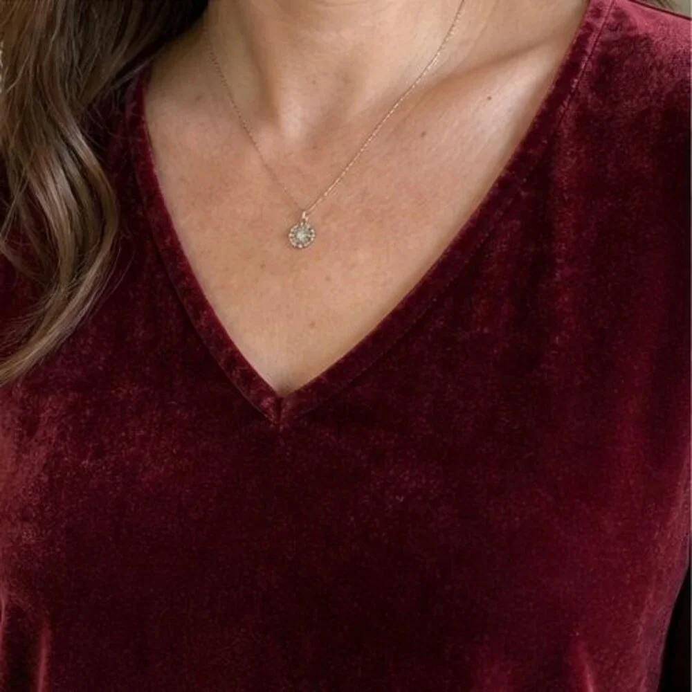 Ivory Tie Neck Blouse